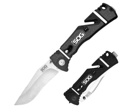Купите полуавтоматический складной нож SOG Trident Elite TF101 в Москве в нашем интернет-магазине