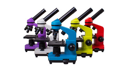 купите Школьный микроскоп Levenhuk Rainbow 2L цвета в ассортименте в Москве