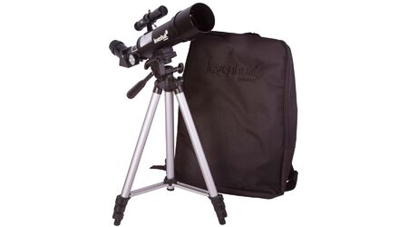 купите Телескоп Levenhuk Skyline Travel 50 для начинающих (рефрактор, 50мм, F=360мм, 1:7.2) на азимутальной монтировке в Москве