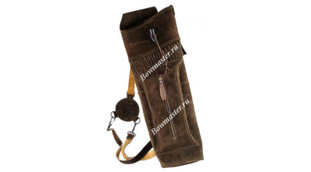 купите Колчан для стрел заплечный темно-коричневый Deluxe в Москве